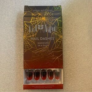 Red Aspen Black and Red Press-On Nails